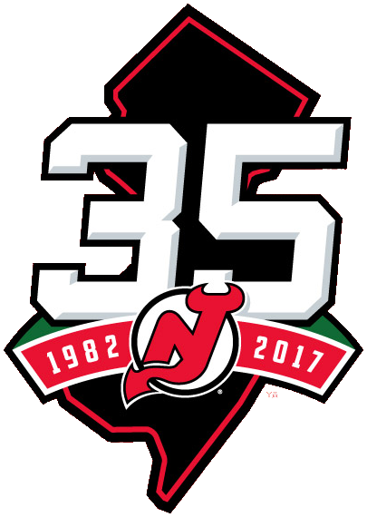 New Jersey Devils 2018 Anniversary Logo iron on transfers for T-shirts
